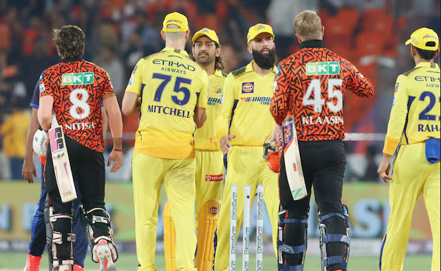 Chennai Super Kings vs Sunrisers Hyderabad Match Scorecard